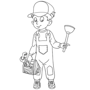 Free Job Picture To Color In