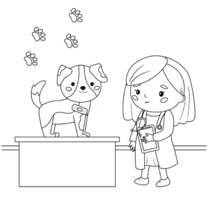 Free Job Picture To Color In
