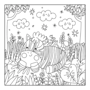 Free Jungle Picture To Color In