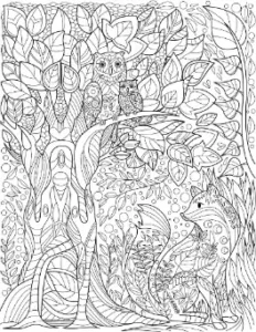 Free Jungle Picture To Color In