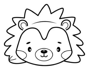 Free Lion Picture To Color In