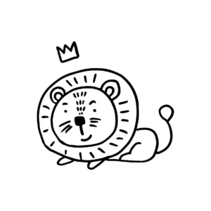 Free Lion Picture To Color In