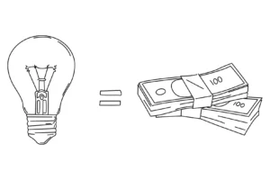 Free Money Picture To Color In
