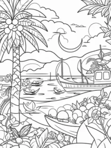 Free Object Picture To Color In