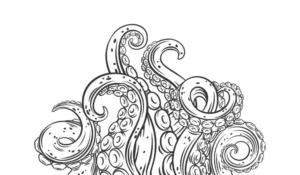 Free Octopus Picture To Color In