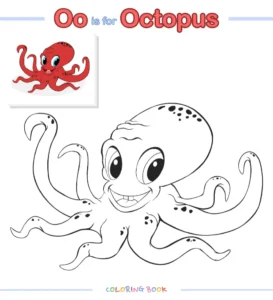 Free Octopus Picture To Color In
