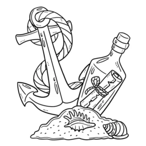 Free Pirate Picture To Color In
