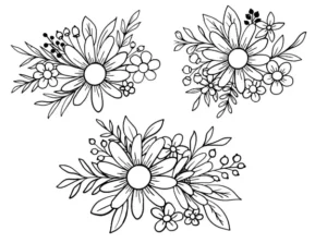 Free Plants And Flowers Picture To Color In