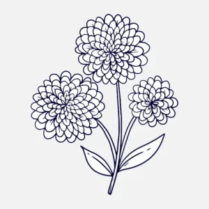 Free Plants And Flowers Picture To Color In