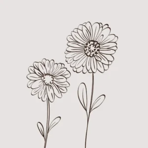 Free Plants And Flowers Picture To Color In