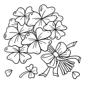Free Plants And Flowers Picture To Color In