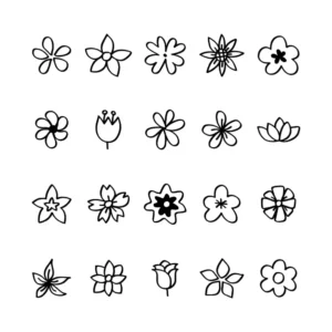 Free Plants And Flowers Picture To Color In
