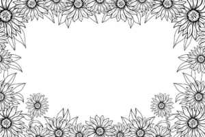 Free Plants And Flowers Picture To Color In