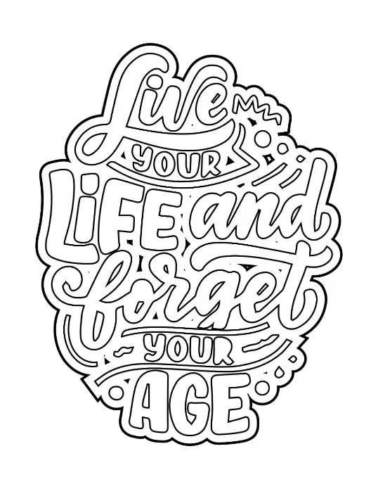 Free Quote Picture To Color In