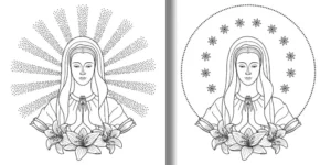 Free Religion Picture To Color In