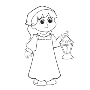 Free Religion Picture To Color In