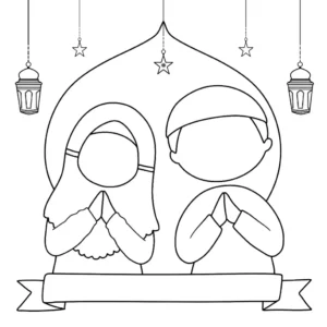 Free Religion Picture To Color In