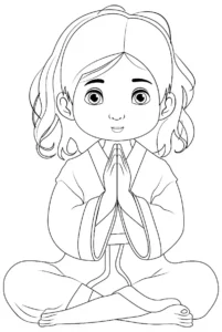 Free Religion Picture To Color In