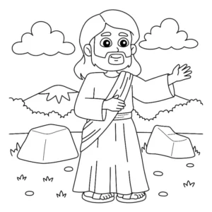 Free Religion Picture To Color In
