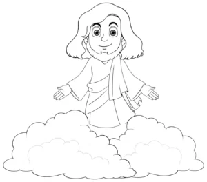 Free Religion Picture To Color In