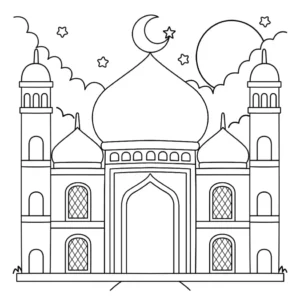 Free Religion Picture To Color In