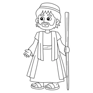 Free Religion Picture To Color In