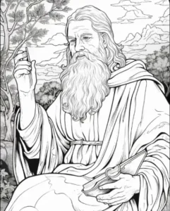 Free Religion Picture To Color In