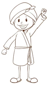 Free Religion Picture To Color In
