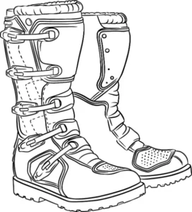 Free Shoe Picture To Color In