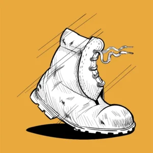 Free Shoe Picture To Color In