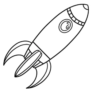 Free Space And Planets Picture To Color In