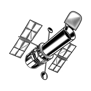 Free Space And Planets Picture To Color In