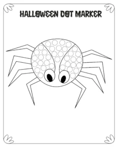 Free Spider Picture To Color In