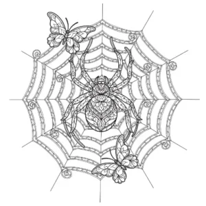 Free Spider Picture To Color In