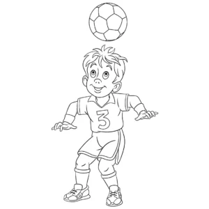 Free Sport Picture To Color In