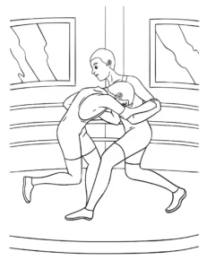Free Sport Picture To Color In