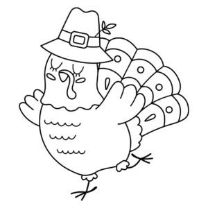Free Thanksgiving Picture To Color In