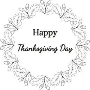 Free Thanksgiving Picture To Color In