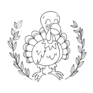 Free Thanksgiving Picture To Color In