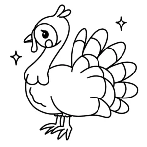 Free Thanksgiving Picture To Color In