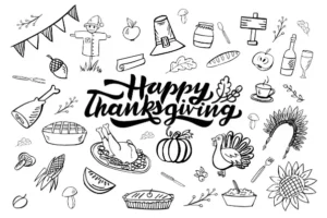 Free Thanksgiving Picture To Color In