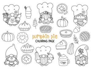 Free Thanksgiving Picture To Color In