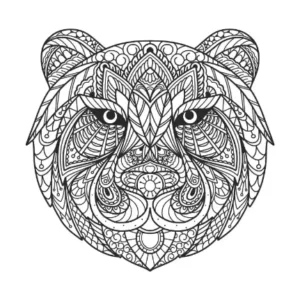 Free Tiger Picture To Color In