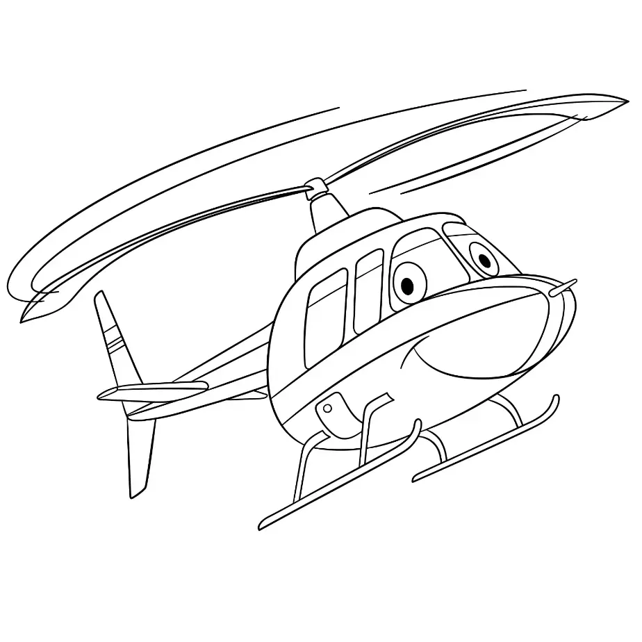 Free Vehicle Picture To Color In