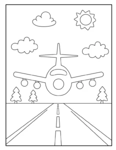 Free Vehicle Picture To Color In