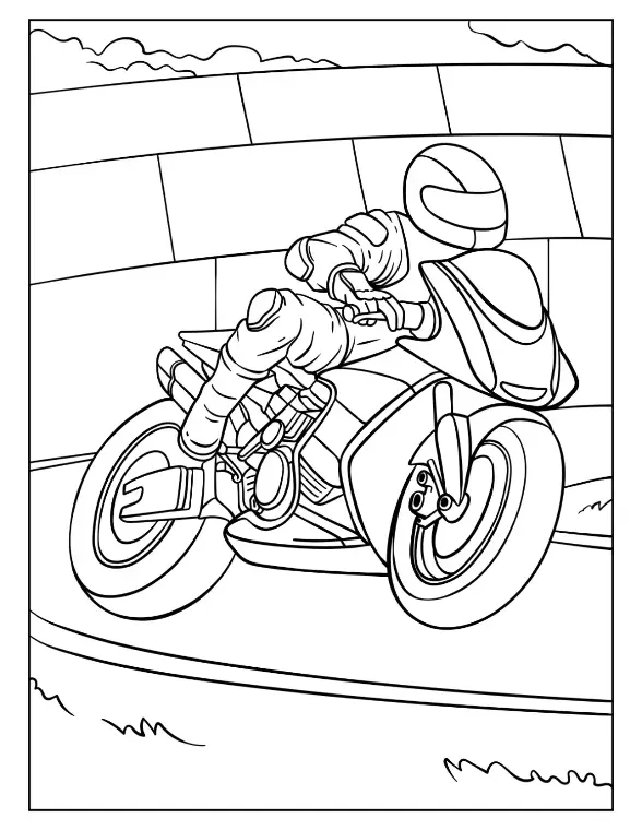 Free Vehicle Picture To Color In