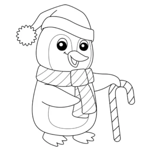 Free Winter Picture To Color In