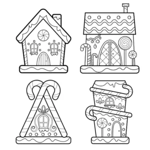 Free Winter Picture To Color In