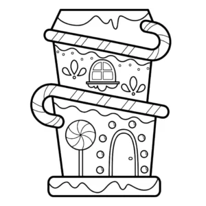 Free Winter Picture To Color In