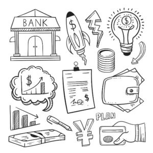 Free Money Picture To Color In
